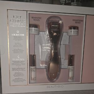 BeautyBio Get Glowing Starter Set - Rose Gold